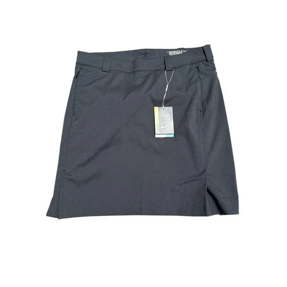 Nike Tour Performance Black Skort Golf Tennis Dri-FIT Skort Size  Medium NWT - Image 2