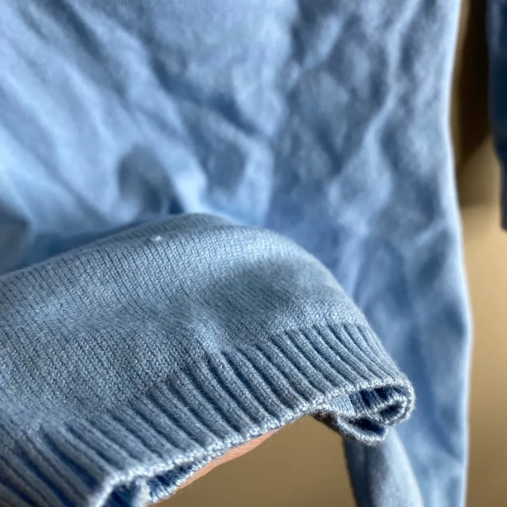 Honeybum long sleeve sweater romper 1/2 zip size small - Image 4