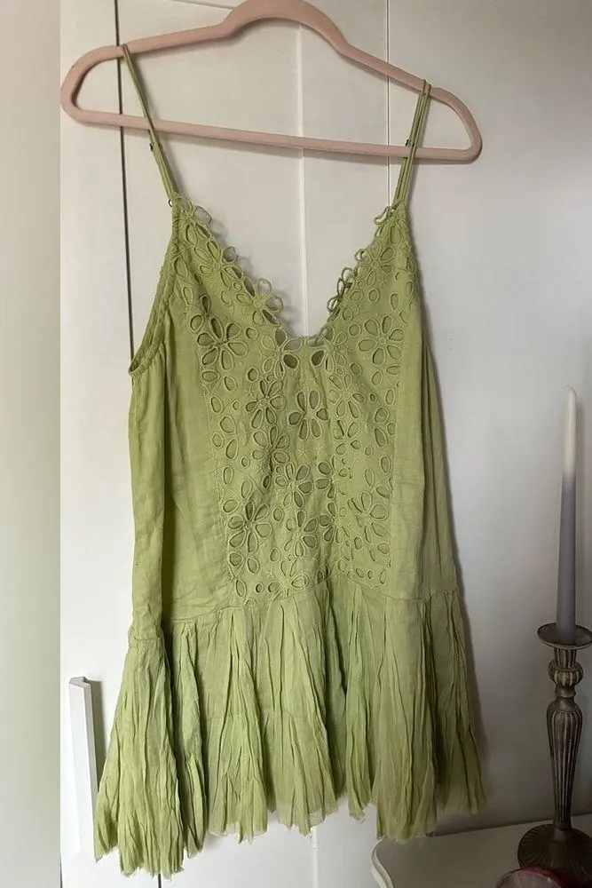 NWOT Free People One Casella Drop-Waist Slip Dress - Image 5