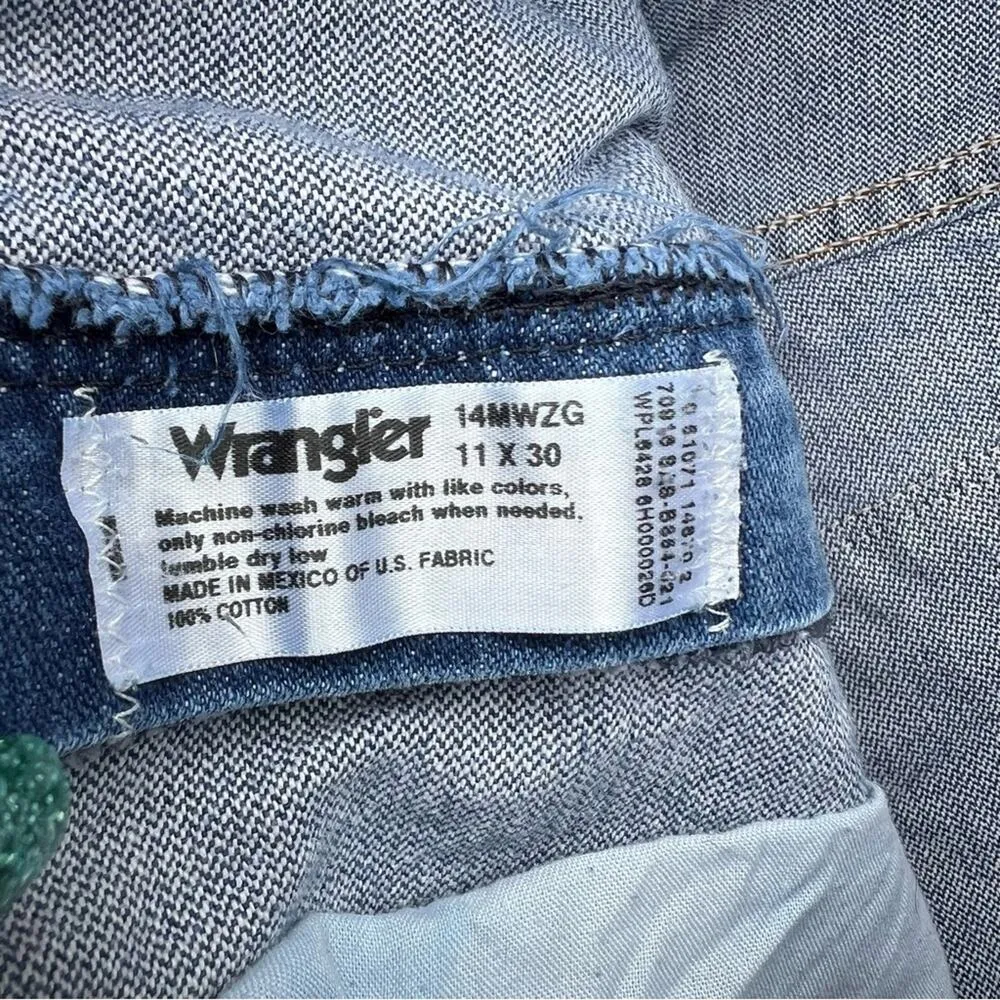 Wrangler 14MWZ high Rise Wedgie Fit Cowgirl Western Jeans 11x30 - Image 5