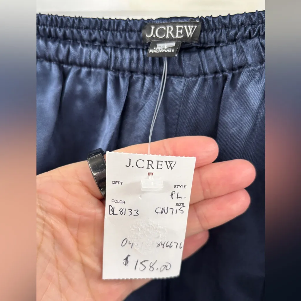 J.Crew Petite Cosmo pant in luster charmeuse - Image 5