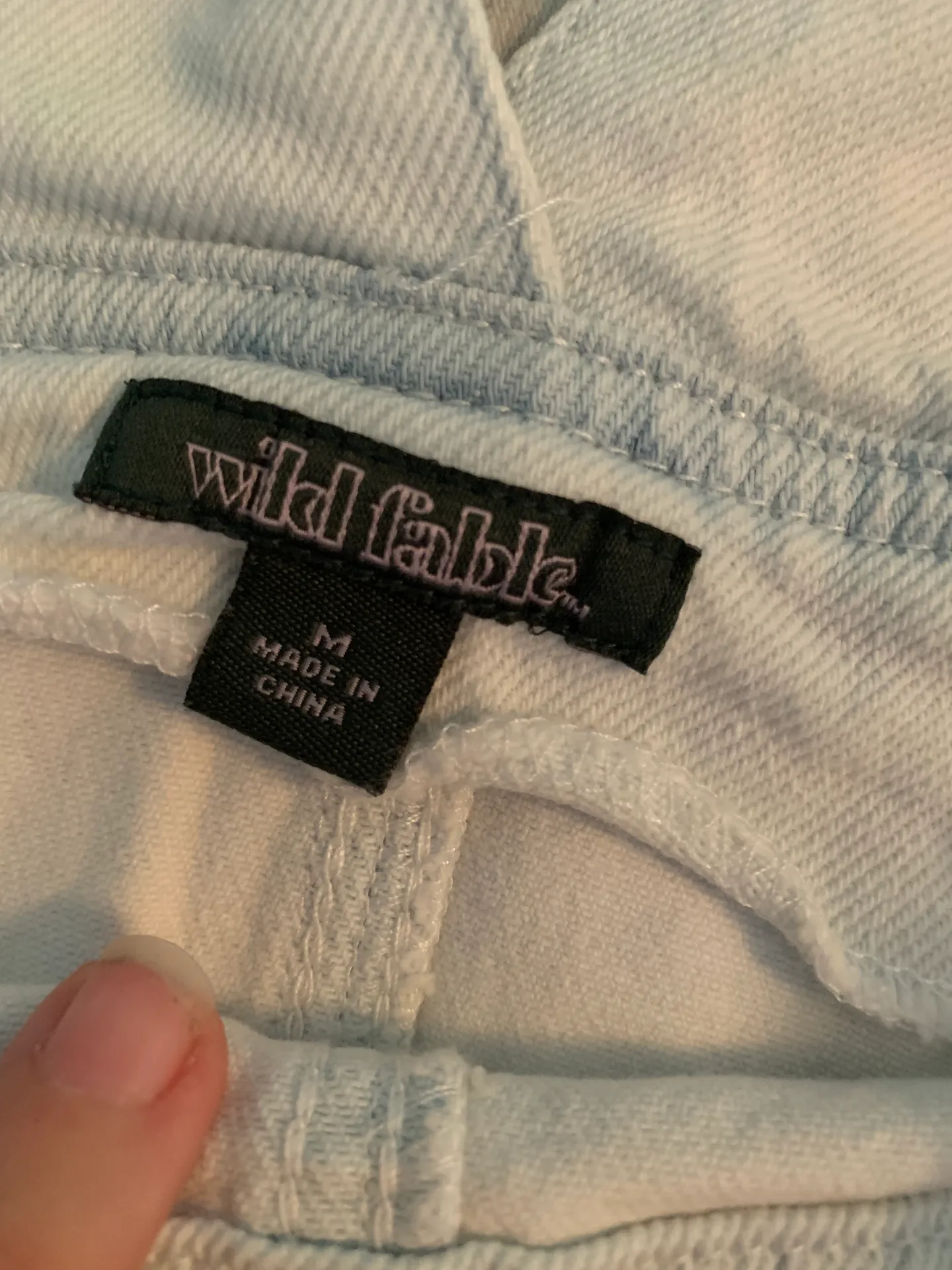 Denim Overall Dress - Image 5