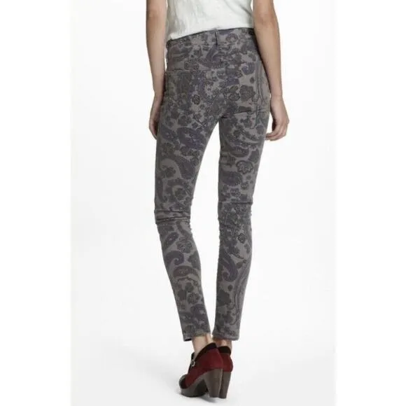 Citizens of Humanity Thompson Skinny Jeans Paisley Birch Corduroy Mid‎ Rise NWT - Image 2