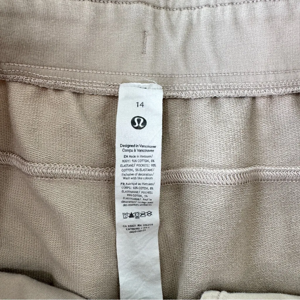 Lululemon Inner Glow High-Rise Short 3" Bone 14 - Image 7