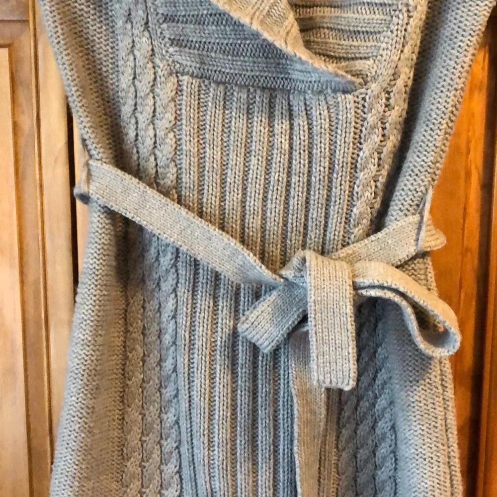 Sweater Project Grey Sweater Tunic Medium - Image 3