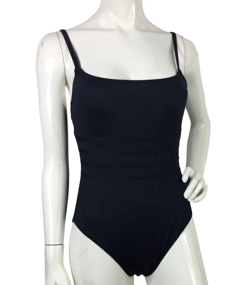 La Blanca Strappy One Piece Swimsuit 6 Black - Image 11