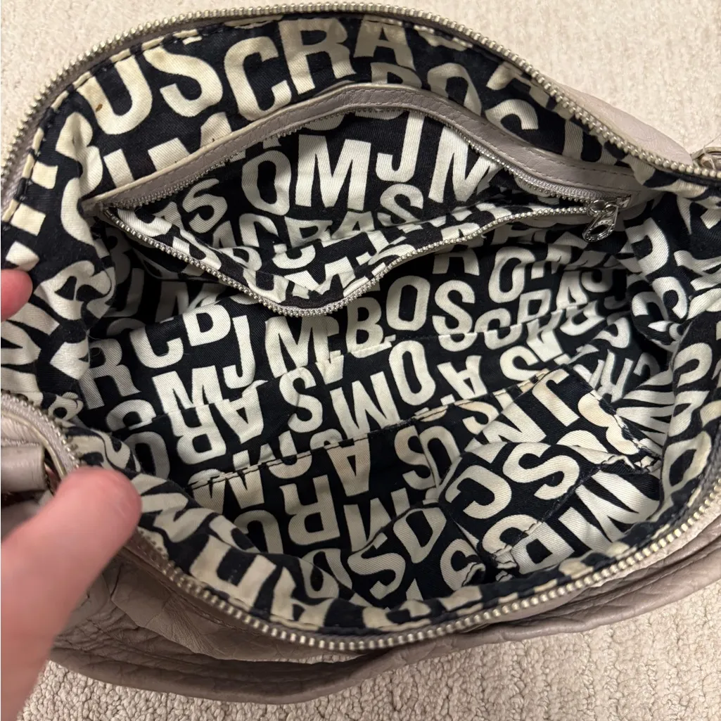 Marc by Marc Jacob Gray Leather Handbag - Image 7