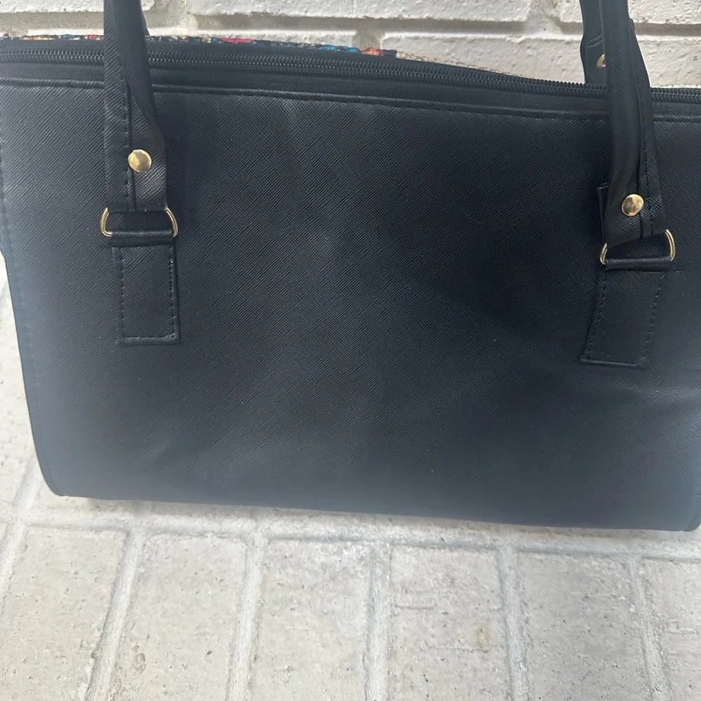 Artisanal Made In Mexico tapestry Woven Tote Shoulder Bag Crossbody Top Handles Multiple - Image 4