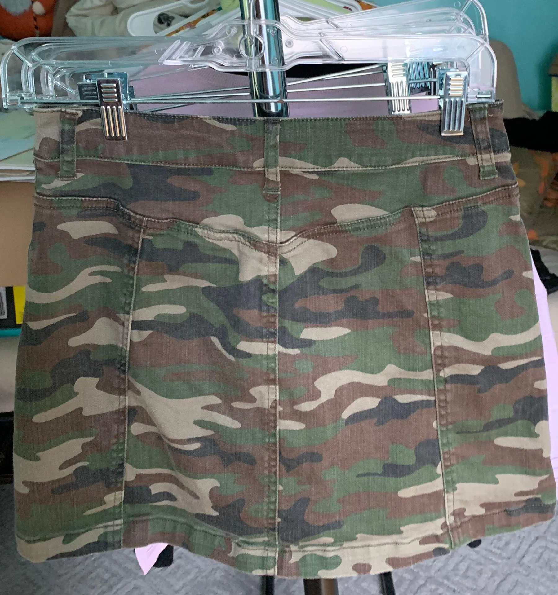 Camo Mini Skirt - Image 4