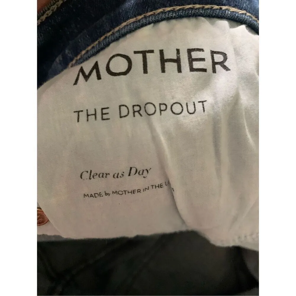 MOTHER The Dropout Clear As Day women's jeans size 29 1164C - Image 7