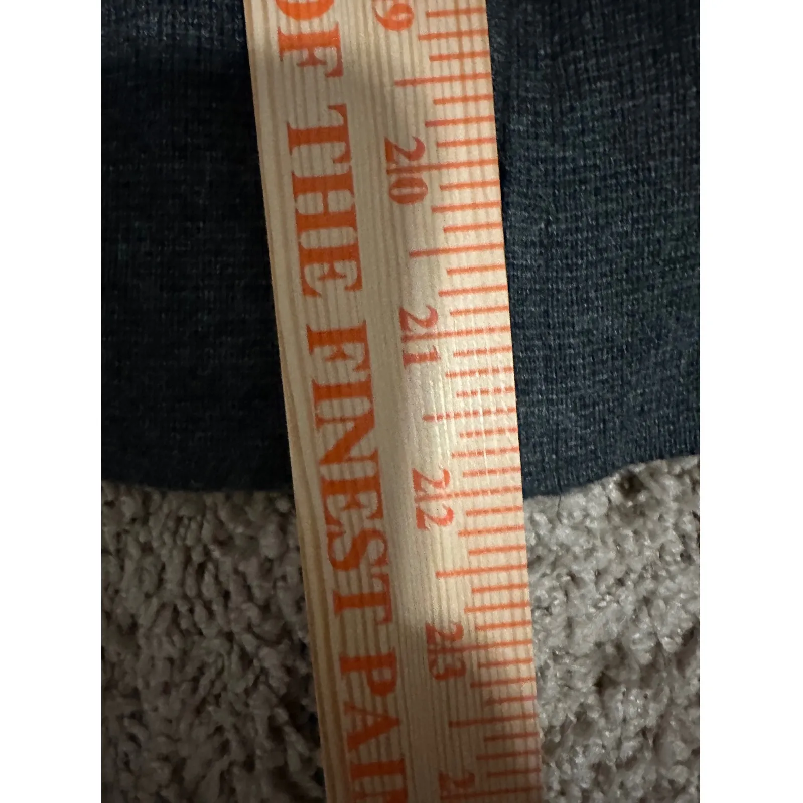 Talbots Women's Charcoal Gray Heavy Knit Moto Jacket Cardigan Size L EUC - Image 8