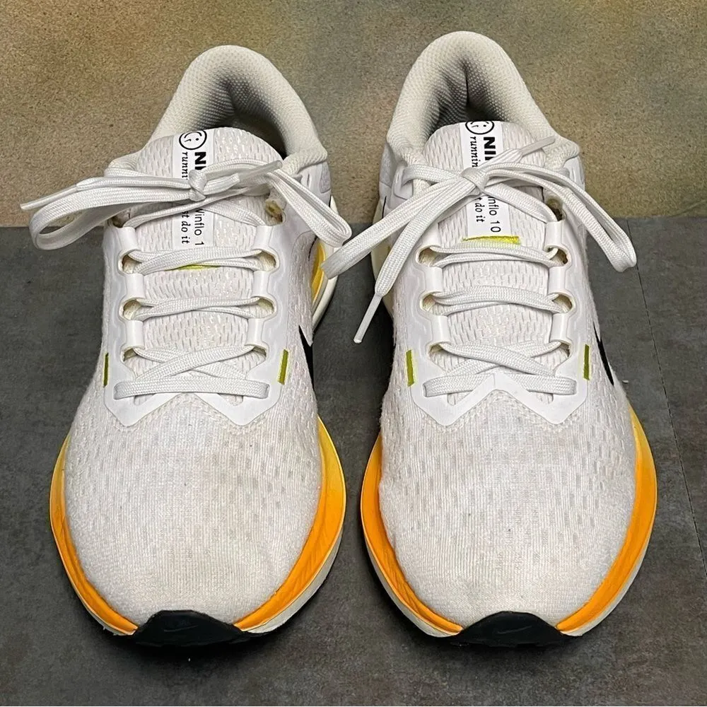 Nike Zoom Winflo 10 Women's White Running Shoes Size 8.5M - Image 6
