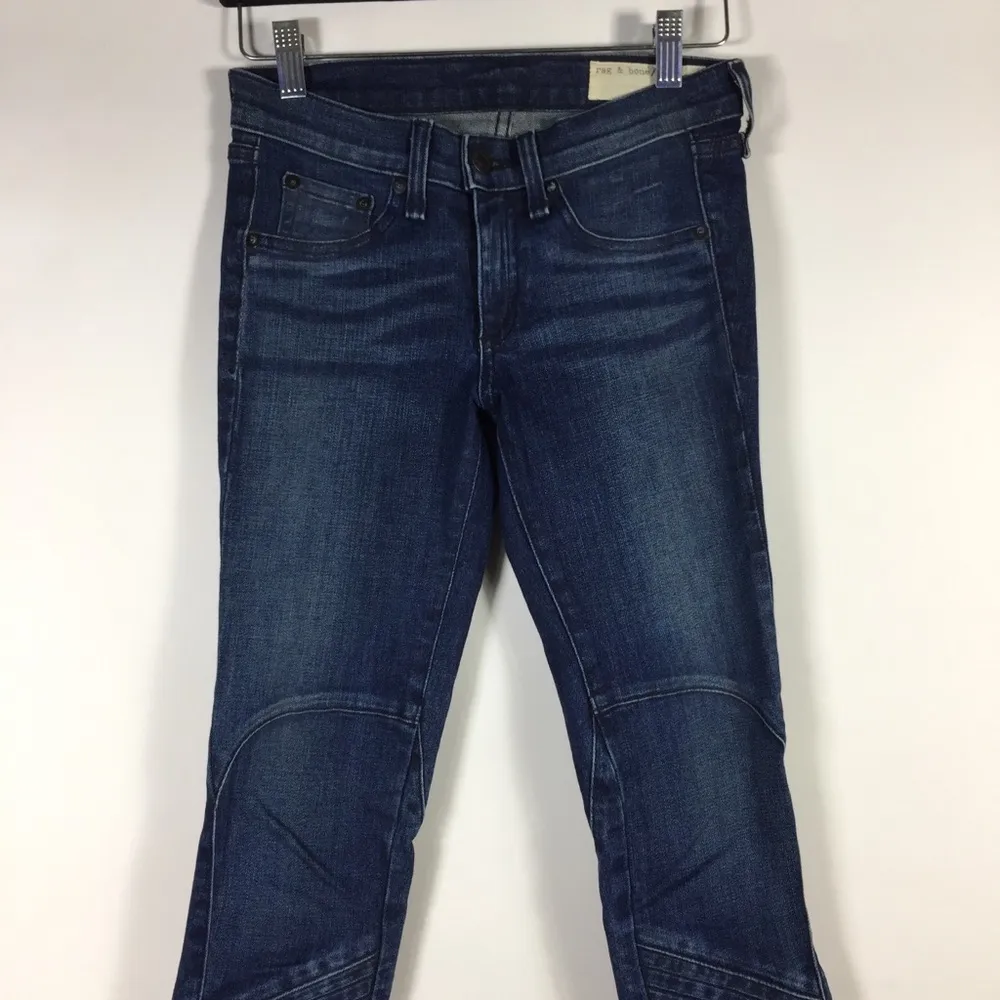 Rag & Bone Samurai Moto Skinny Jeans Size 24 Cardiff - Image 7