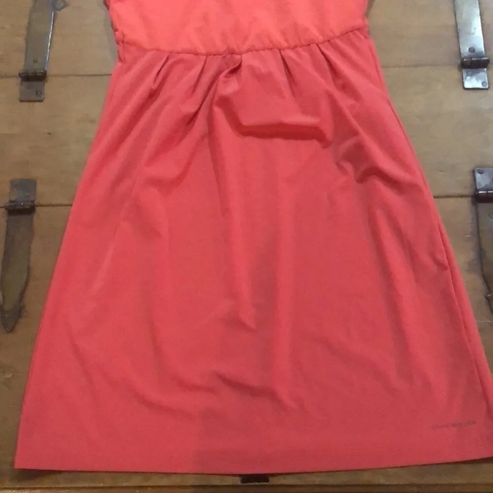 Columbia Titanium Omni Shade Coral Sleeveless Dress Size Small - Image 3
