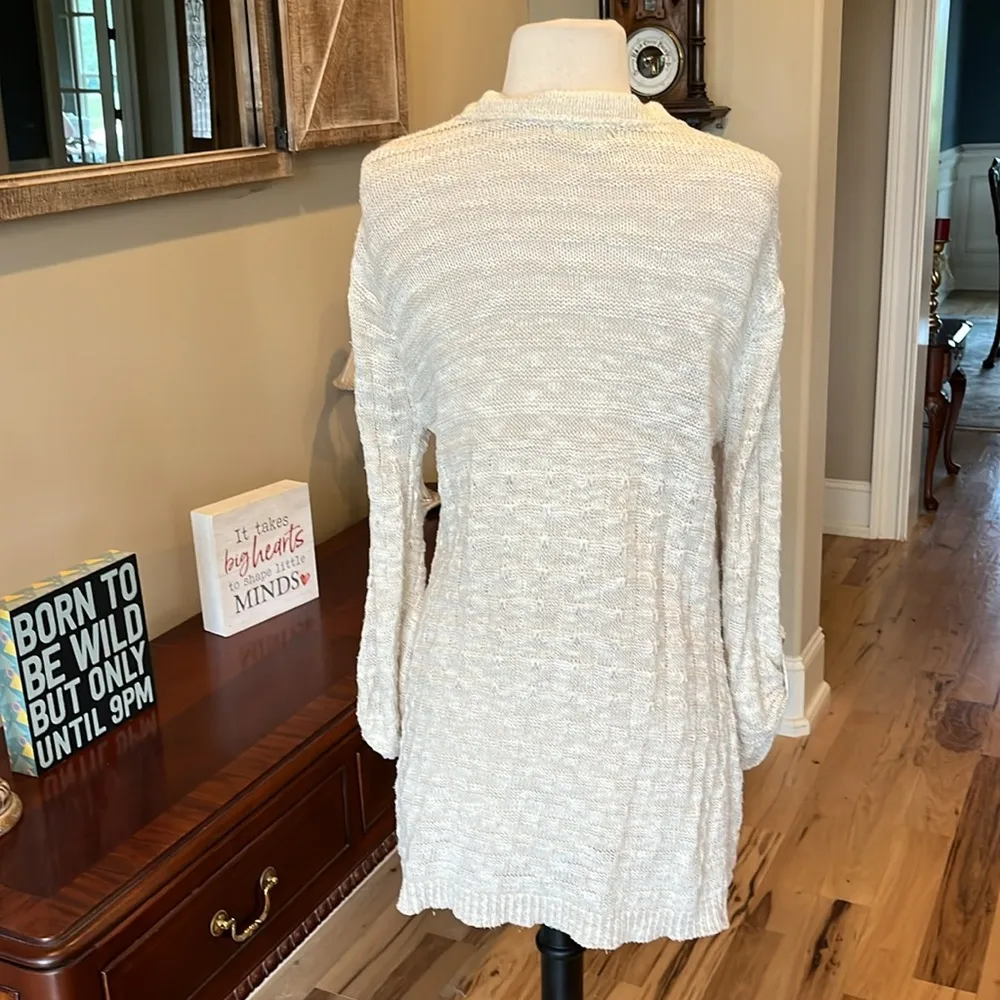 Comfy Long Cotton Cardigan Sweater - Image 8