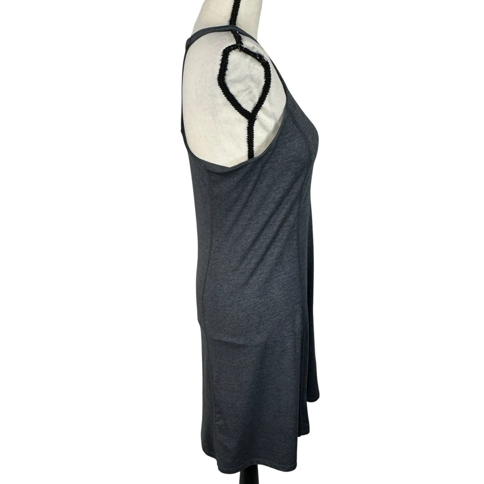 Spyder Medium A-Line Dress Sleeveless Racerback Stretch Wicking Padded Shelf Bra - Image 4