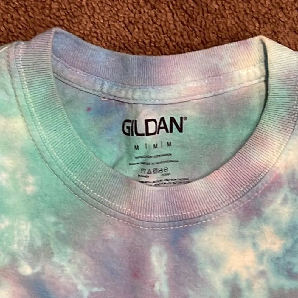 Gildan Tie Dye T-Shirt Homemade‎ Size Medium - Image 2