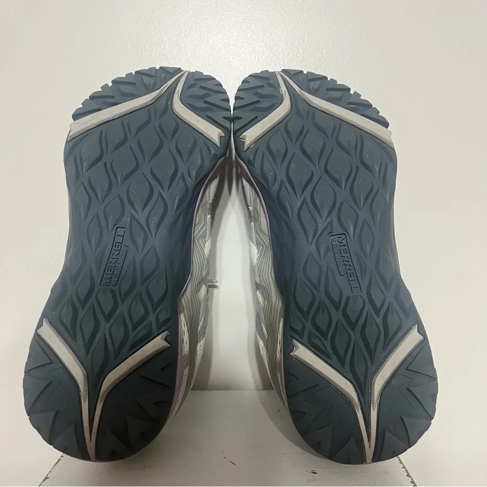 Merrell Women’s Siren Hex Q2‎ Beige Purple Lace-Up Sneaker Shoes Size 9.5 - Image 9