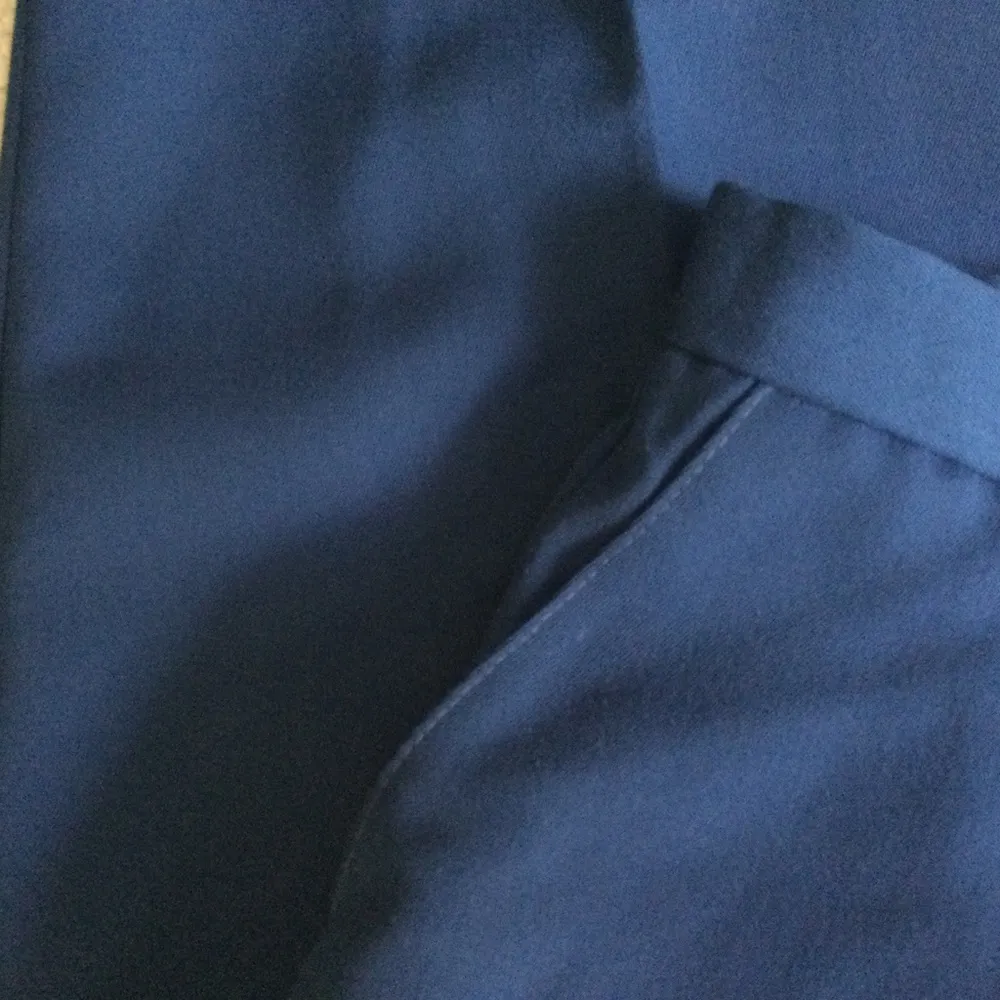 Vintage Southern Lady High Waist Pleated Pants Blue - Image 8