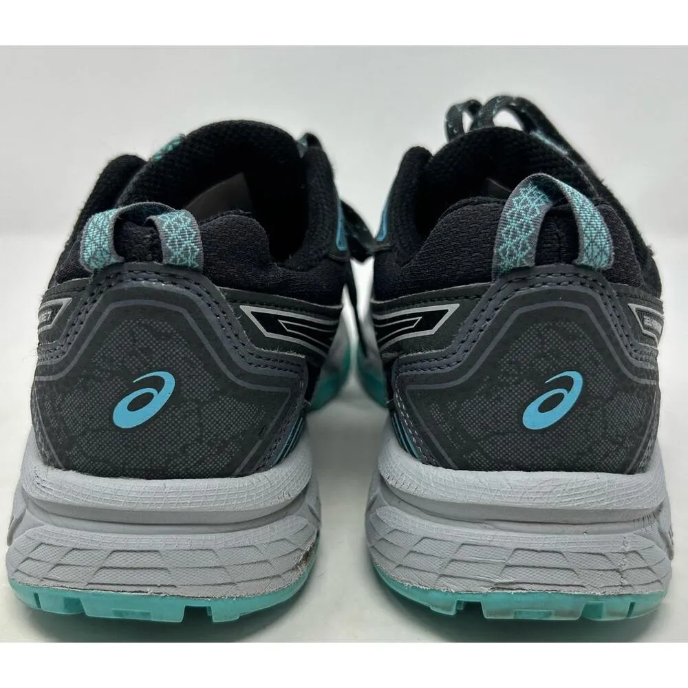 Asics‎ Women's Light Blue Gray Canvas Gel Venture 7 Sneakers Size 6 - Image 5