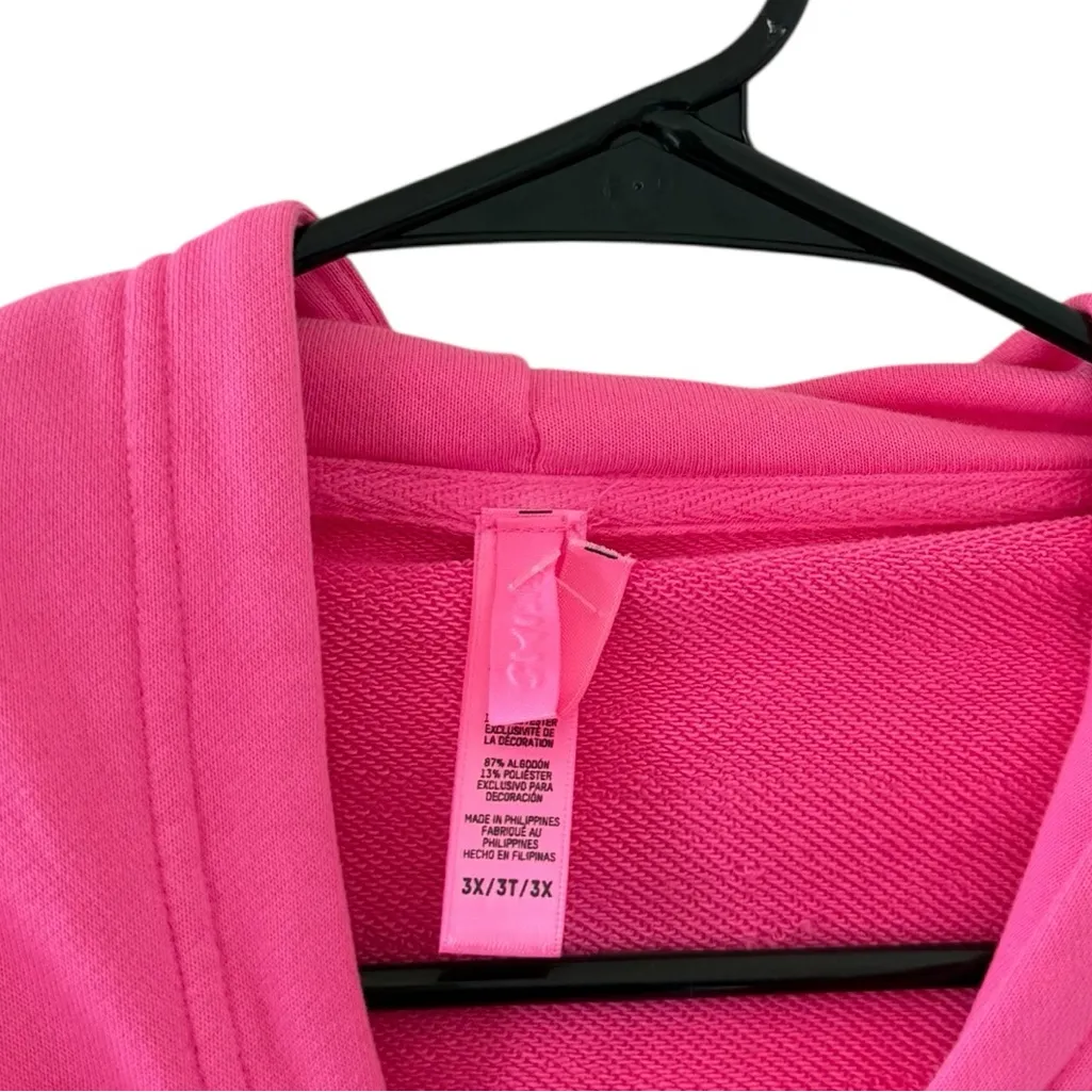 Skims 3X Hot Pink Zip Up Jacket - Image 2