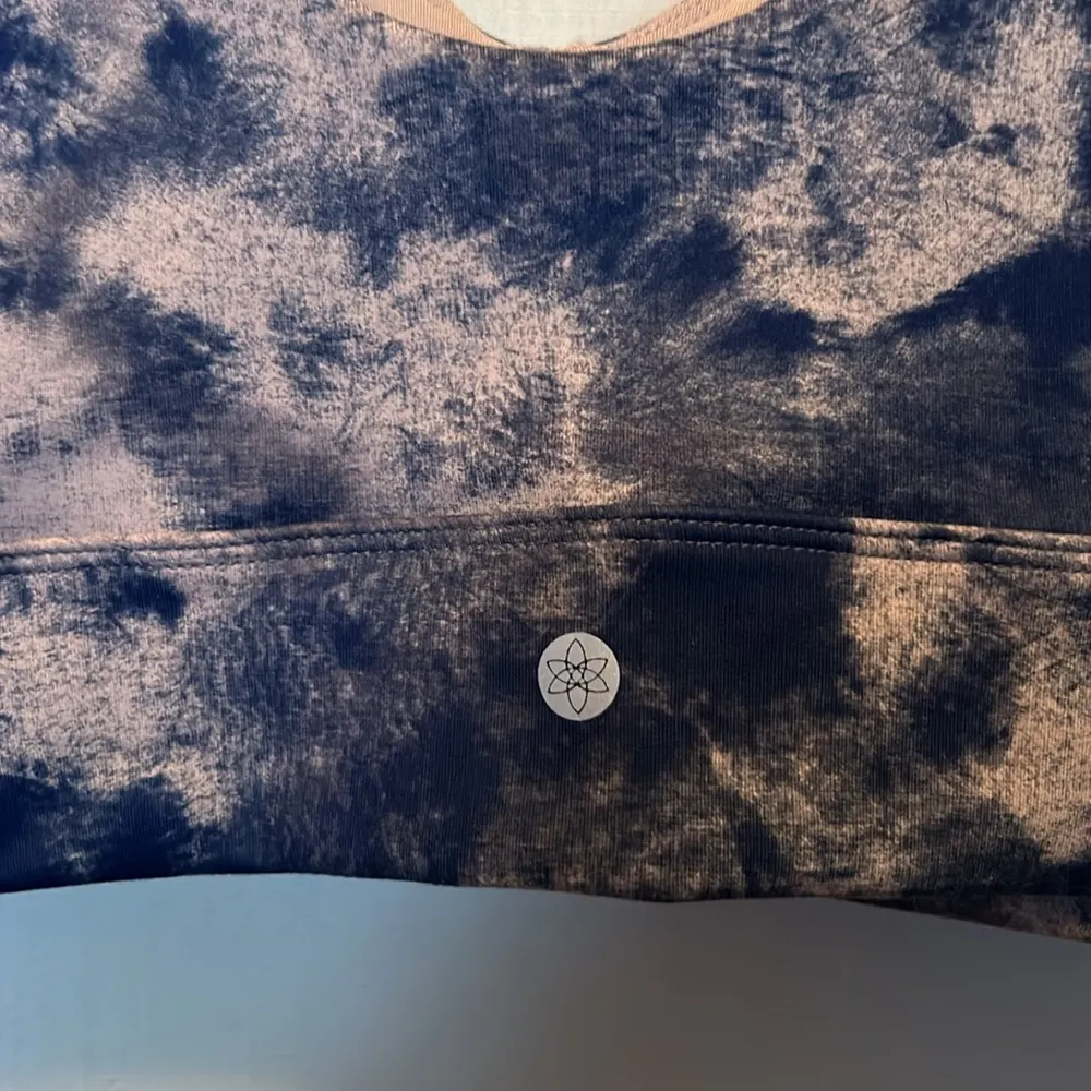 Harmony balance crop sport bra Blue Size L - Image 2