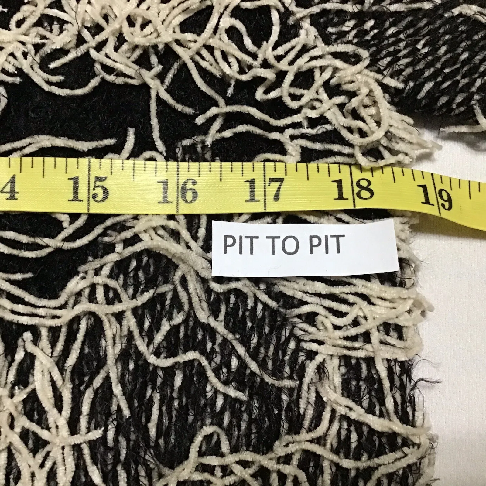 Lascana black and white‎ fluffy open - Image 6