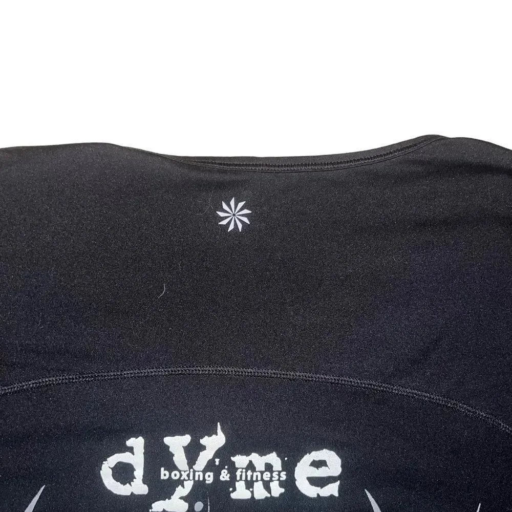 Athleta Women's Size Large Black Long Sleeve Dyme Boxing &‎ Fitness Shirt - Image 4