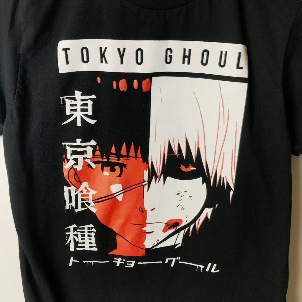 Tokyo Ghoul Ken Kaneki T Shirt Black Small S Japanese Series Anime Graphic Tee - Image 5