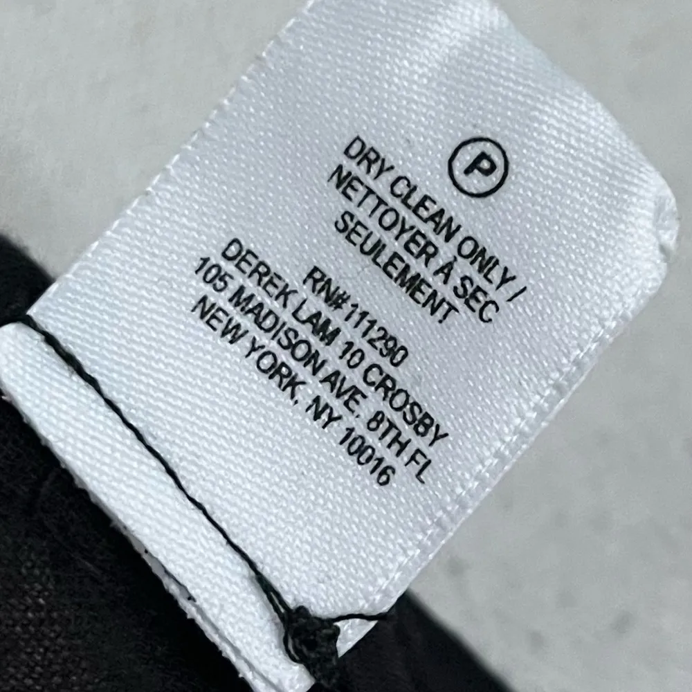 Derek Lam 10 Crosby • Black Lace Button-Up Top - Image 4