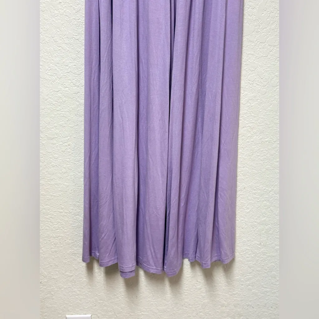 EARTHBOUND Trading Co. Lavender Wide Leg Pants Size Medium - Image 3