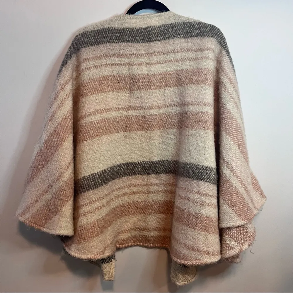 LC Lauren Conrad Brushed Solid Lurex Cape - Image 9