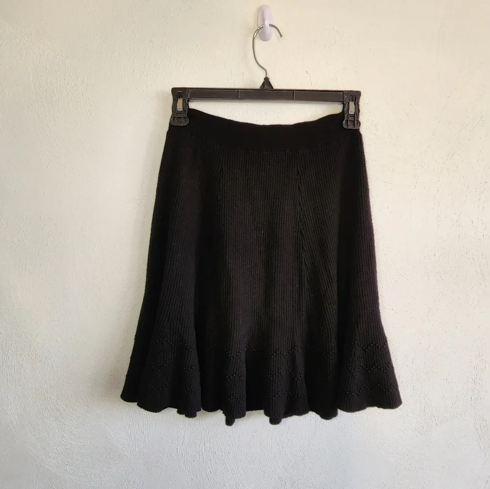 Anthropologie Maeve Jovie Ribbed Sweater Mini Skirt - Image 4