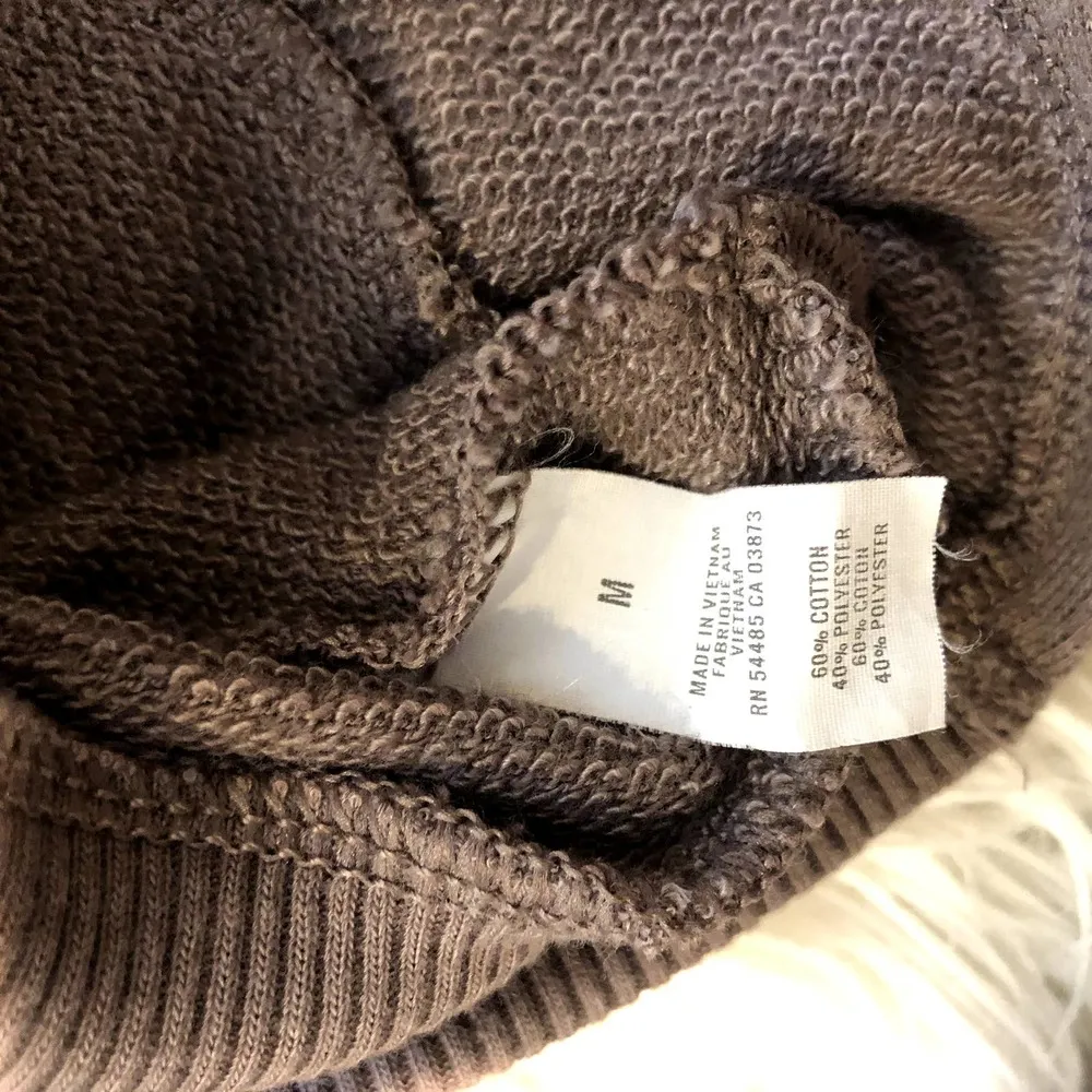 aerie twist front cropped crewneck sweater size medium - Image 3