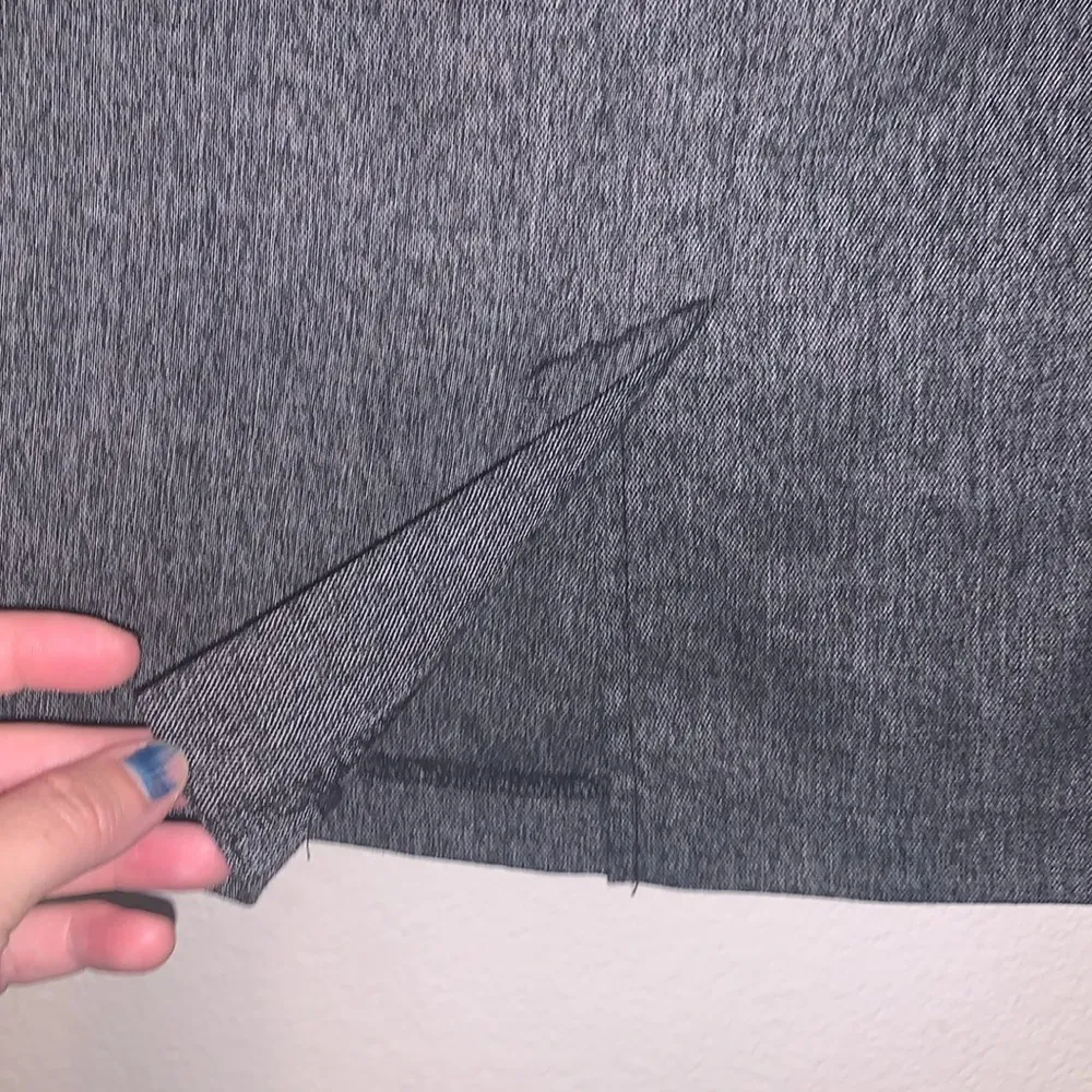 BCX  Grey Midi Pencil Skirt - Image 5