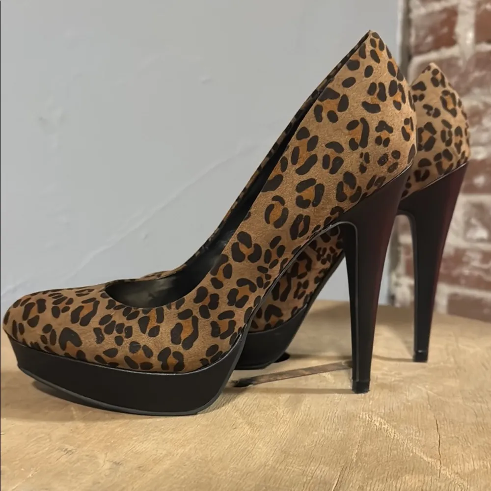 G by Guess‎ Leopard Print Heels - Image 2