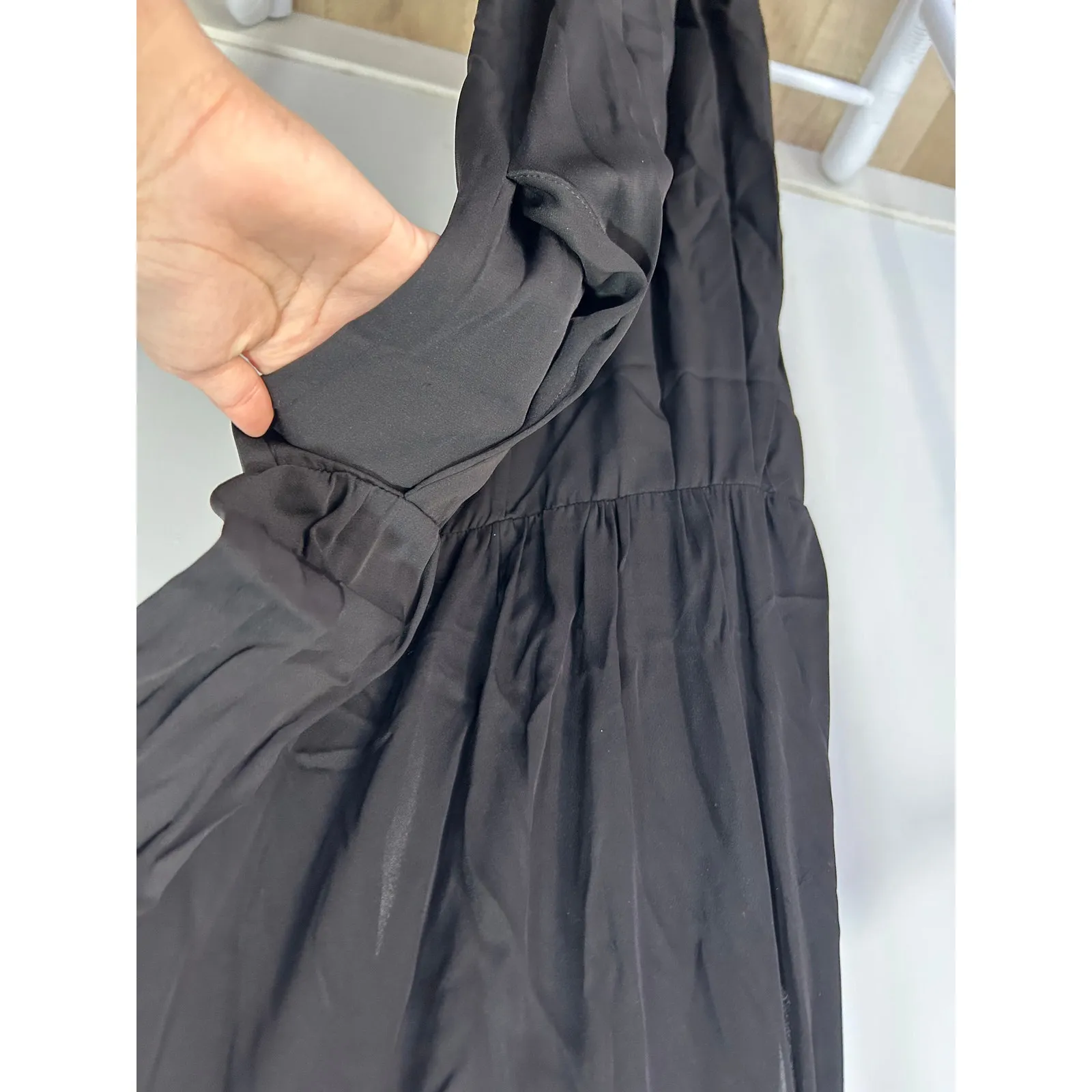 Milly Classy Silk Maxi Dress Size 2 - Image 3