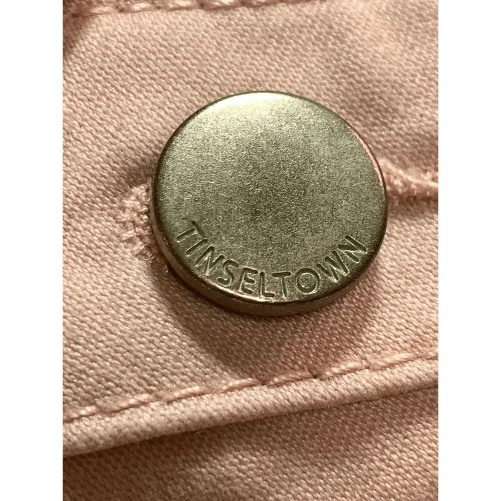 Tinsletown High Waist 3 Button Skinny Pant Size 9 - Image 6