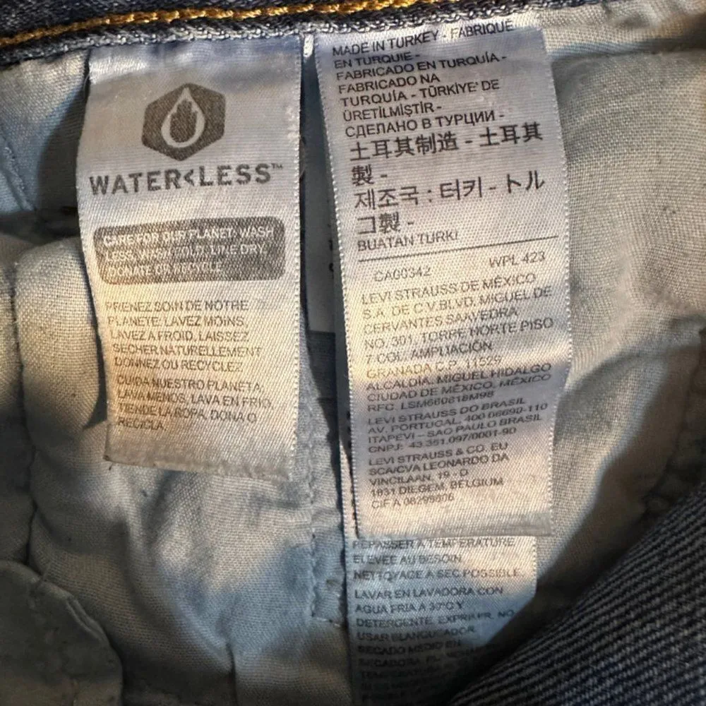 Levis 501 Reproduction Big E Waist 27 Inseam 28 inches - Image 11