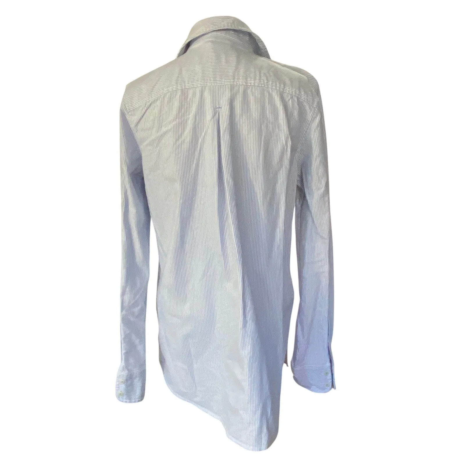 Vineyard Vines Women's Relaxed Mixed Stripe Button Down Shirt SIZE 2 - Image 5