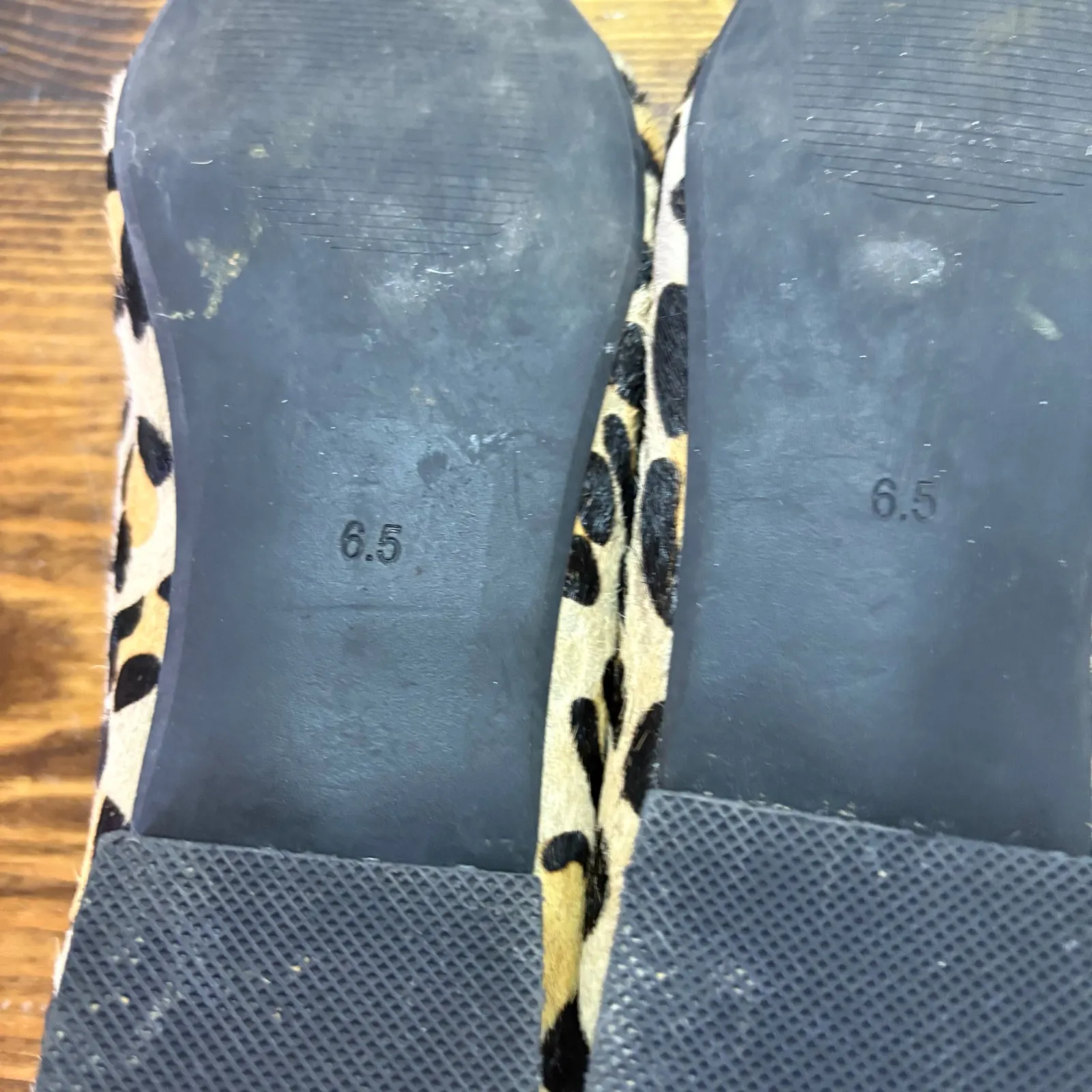 Soft Surroundings Leopard Print Flats Size 6.5 - Image 9