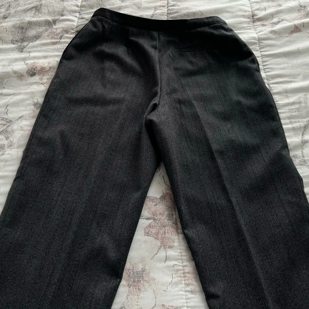 Harve Benard by Benard Holzman grey wool blend pants, size 4 business casual - Image 12