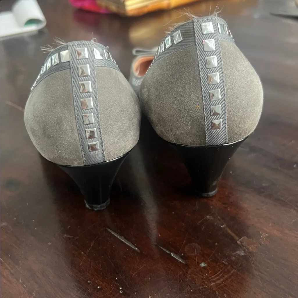 Marc Jacobs Pumps sliver suede - Image 3