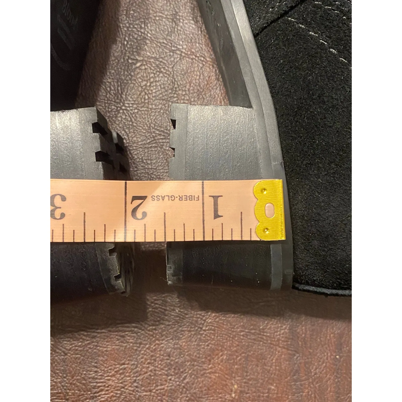 Blondo Sandra Waterproof Black Suede Ankle Chelsea Boots 7.5 Classic Minimalist - Image 10