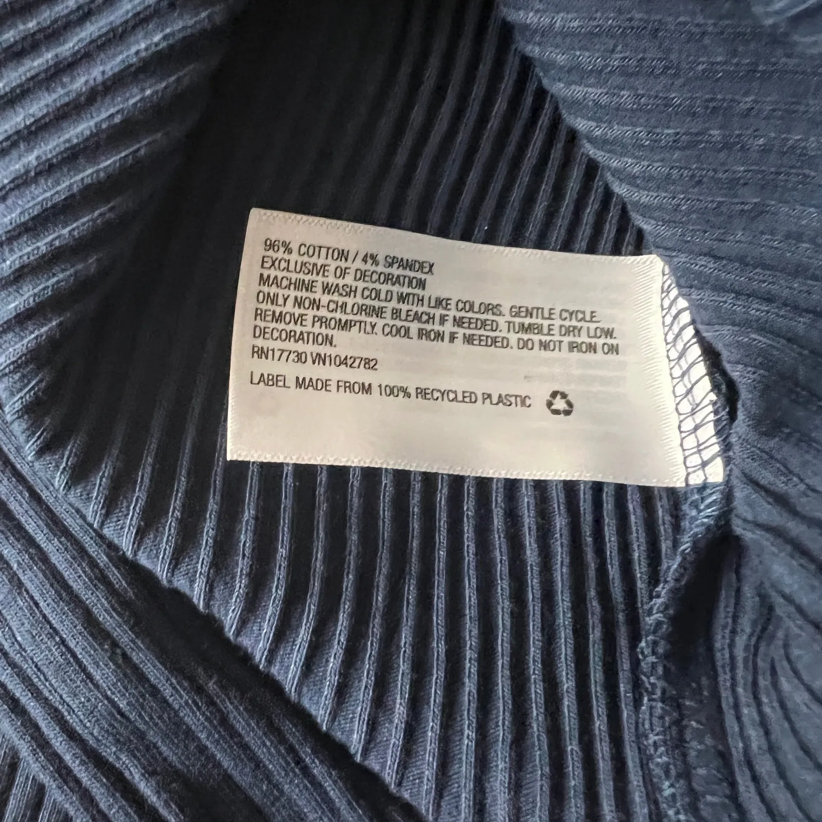 Wild Fable Women's Navy Embroidered Long Sleeve Bodycon Dress - Medium - NWT - Image 5