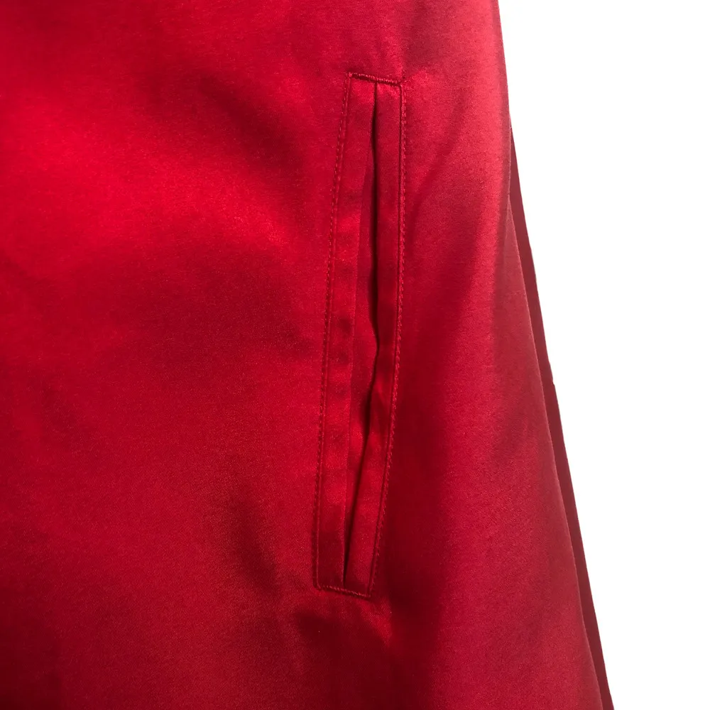 Vintage Norm Thompson Red Button Down Jacket - Image 4