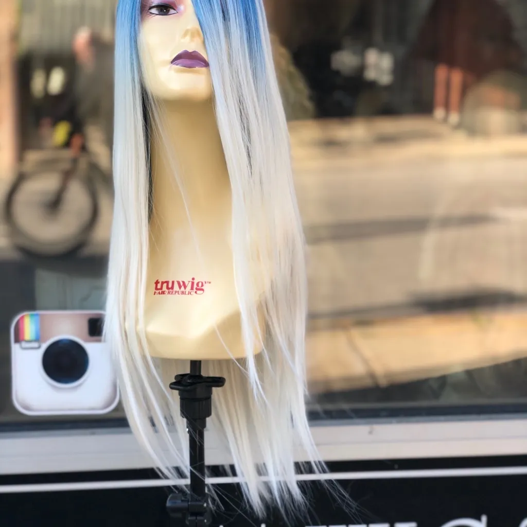 Blue white wig - Image 8