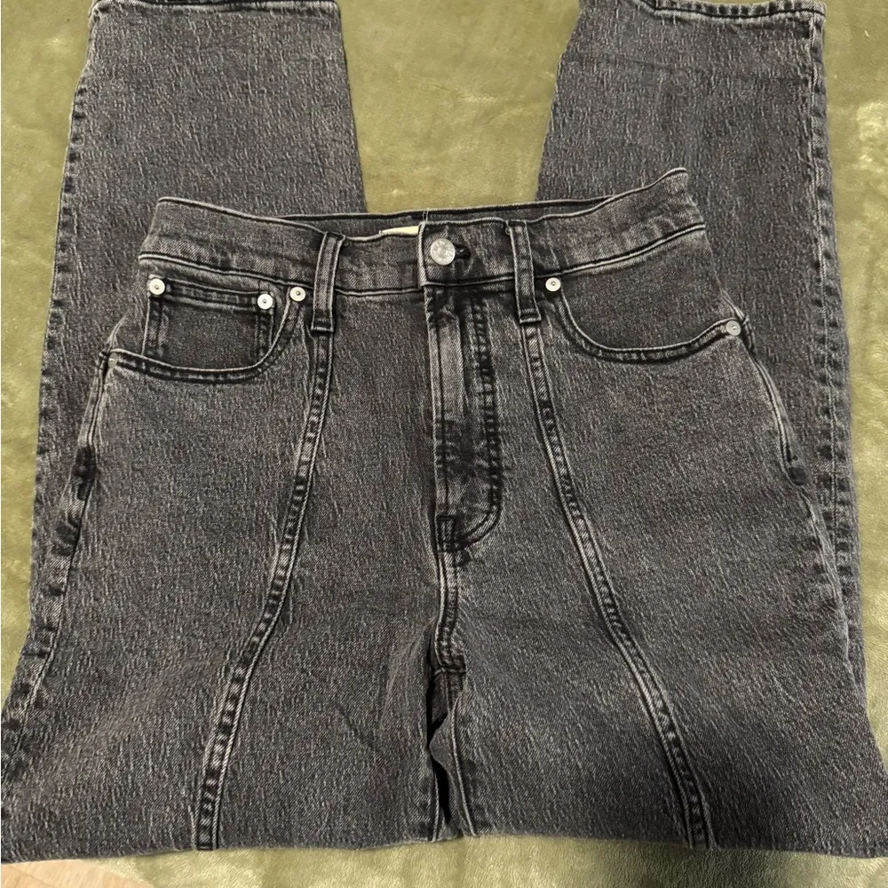 Madewell The Perfect Vintage Straight Jean in Meaford Wash Size 27 - Image 6