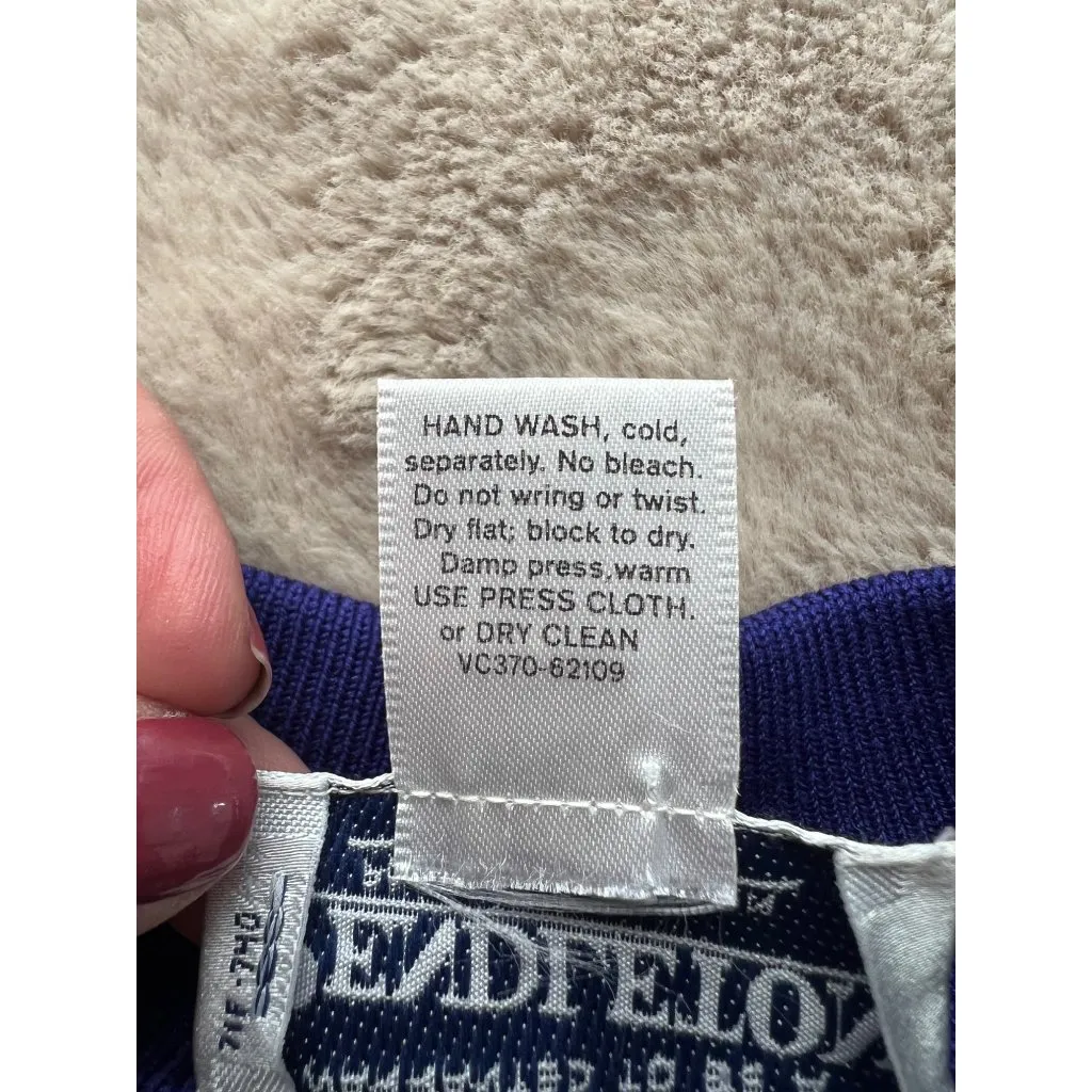 Pendleton Womens Tall Blue Mock Turtleneck Sweater L - Image 6