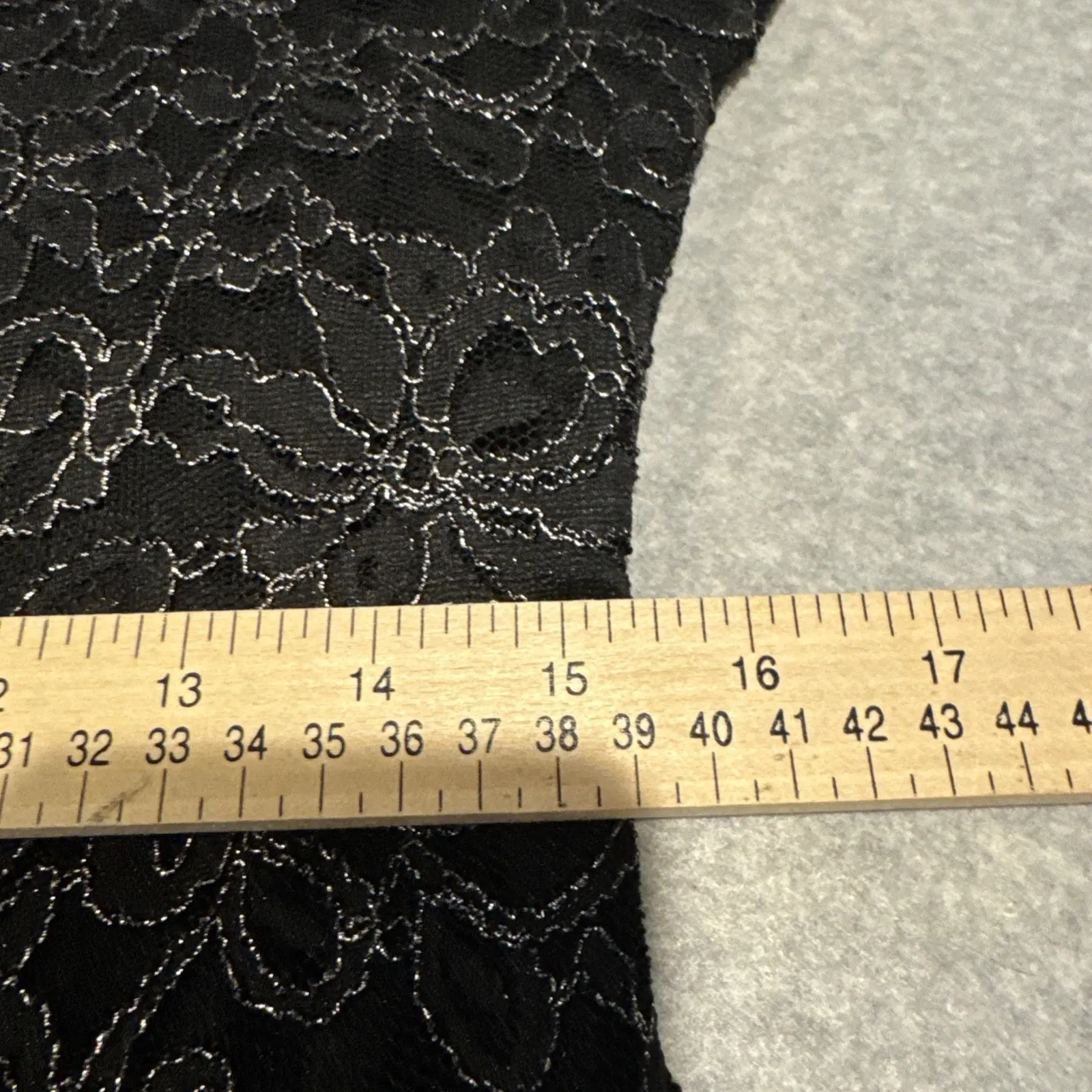 Vintage Y2K G by Guess Dress Womens XL Floral Crochet Overlay Whimsigoth Witchy - Image 13